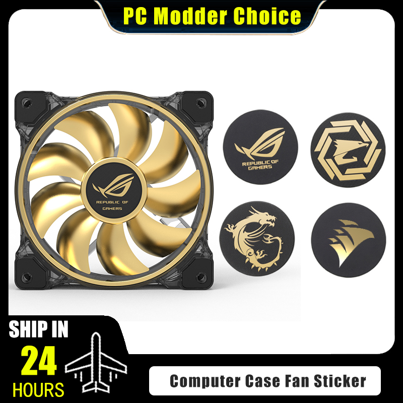 コンピュータケースファンロゴステッカー、ROG MSI AO - Pc Gaming Lounge のレビューと価格