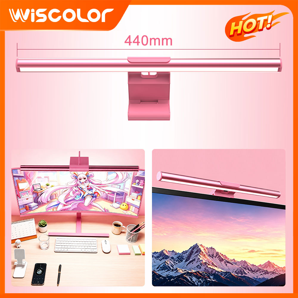 モニターライトバー LED ライト スマート Wifi RG - Pc Gaming Pink のレビューと価格